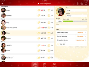 people list ipad screenshot